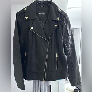 NWT Guess Faux Leather Jacket